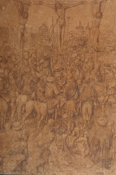 Crocifissione di Cristo da Workshop of Jan van Eyck